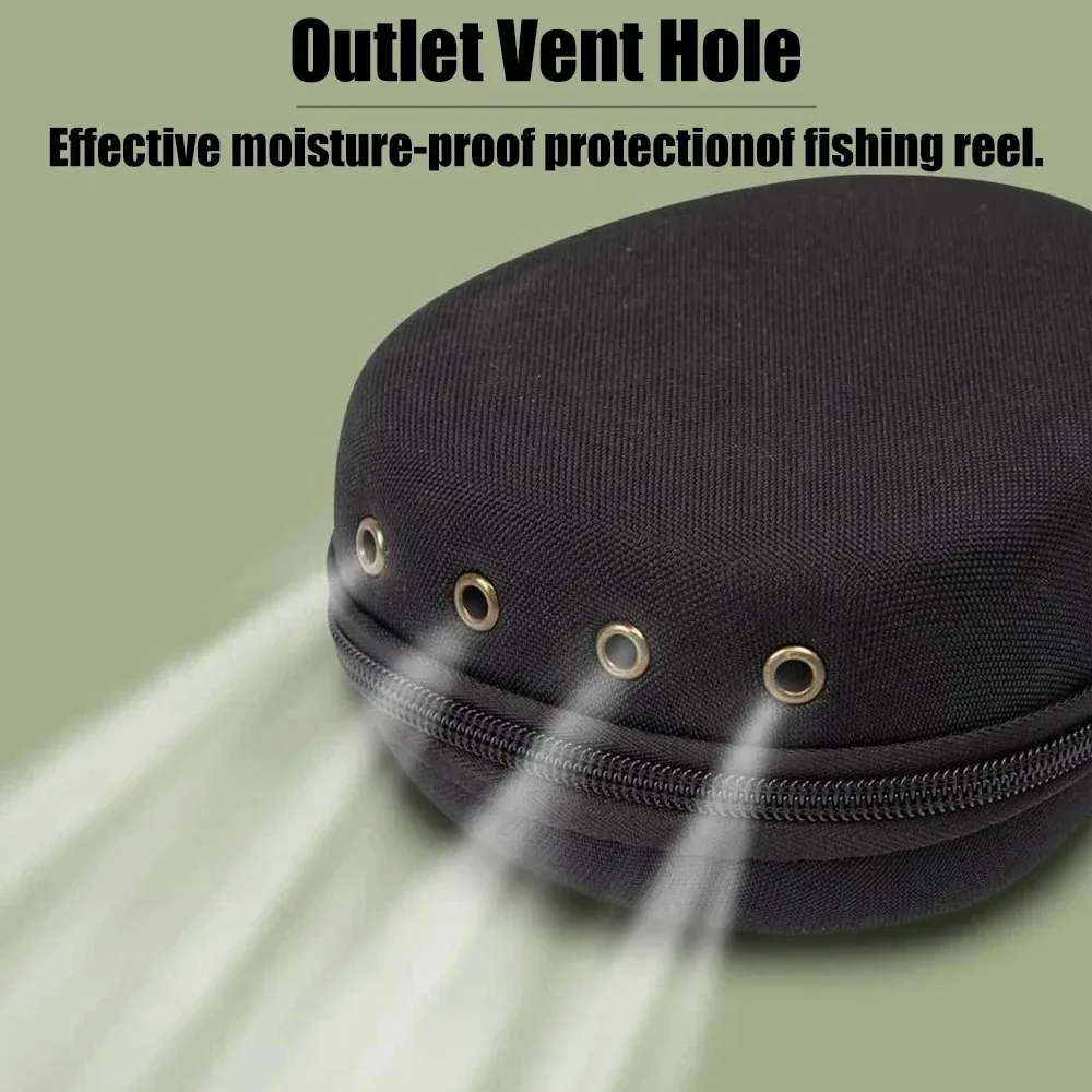 Funda EVA protectora para carrete de pesca portátil - imagen 5