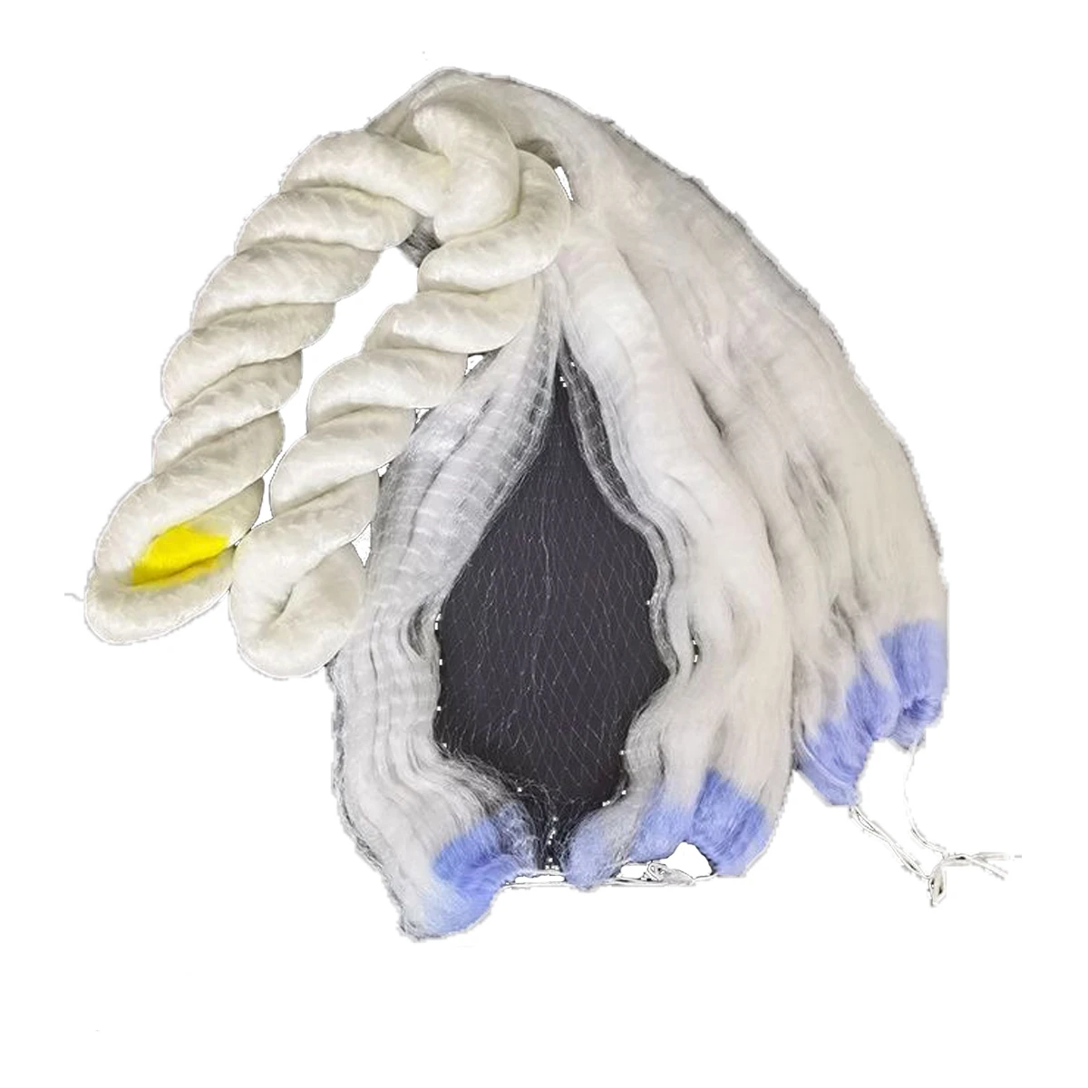 POUI COME DREAM-red de Pesca semiacabada, monofilamento de nailon suave y fino de 0,08mm, tamaño de malla de 11mm para peces pequeños - imagen 2