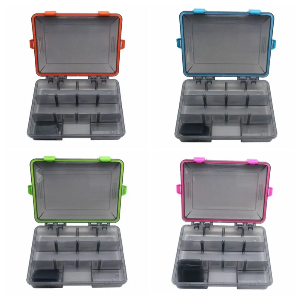Caja de almacenamiento de aparejos de pesca, insertos extraíbles, antiarañazos, anticaída, Material ABS de alta resistencia - imagen 3