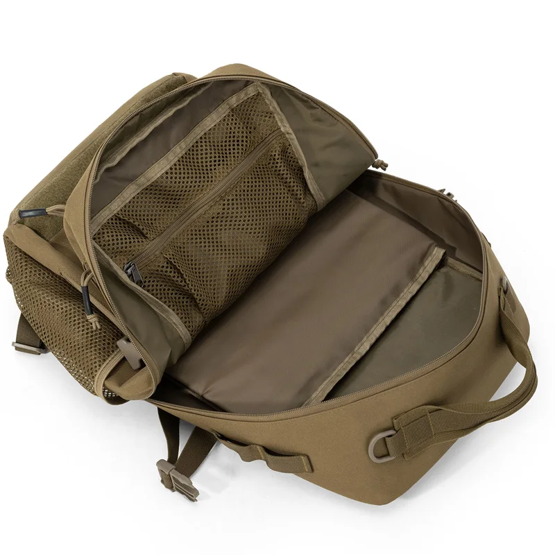 Mochila táctica de pesca, mochila de almacenamiento de aparejos de gran capacidad, mochila multifuncional para deportes, viajes, Camping, pesca, para hombre - imagen 3