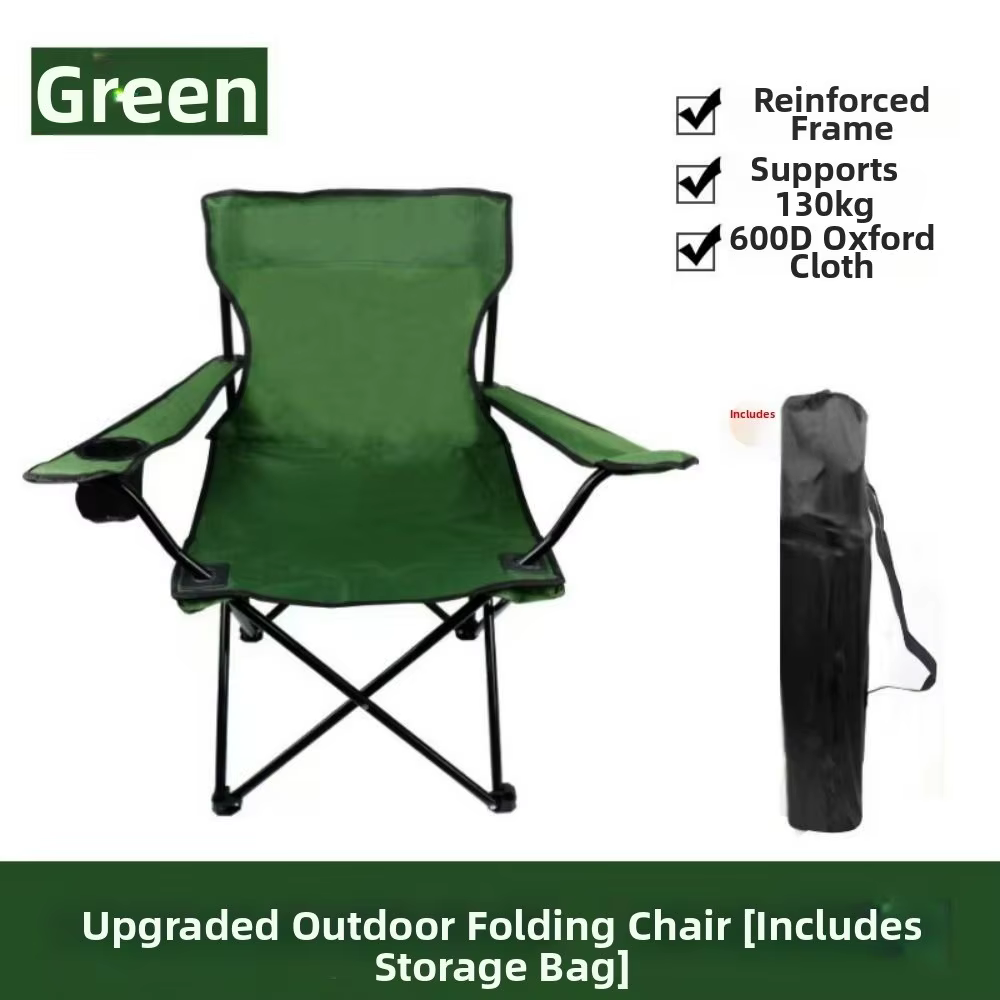 Silla plegable portátil resistente para pesca y camping - imagen 3