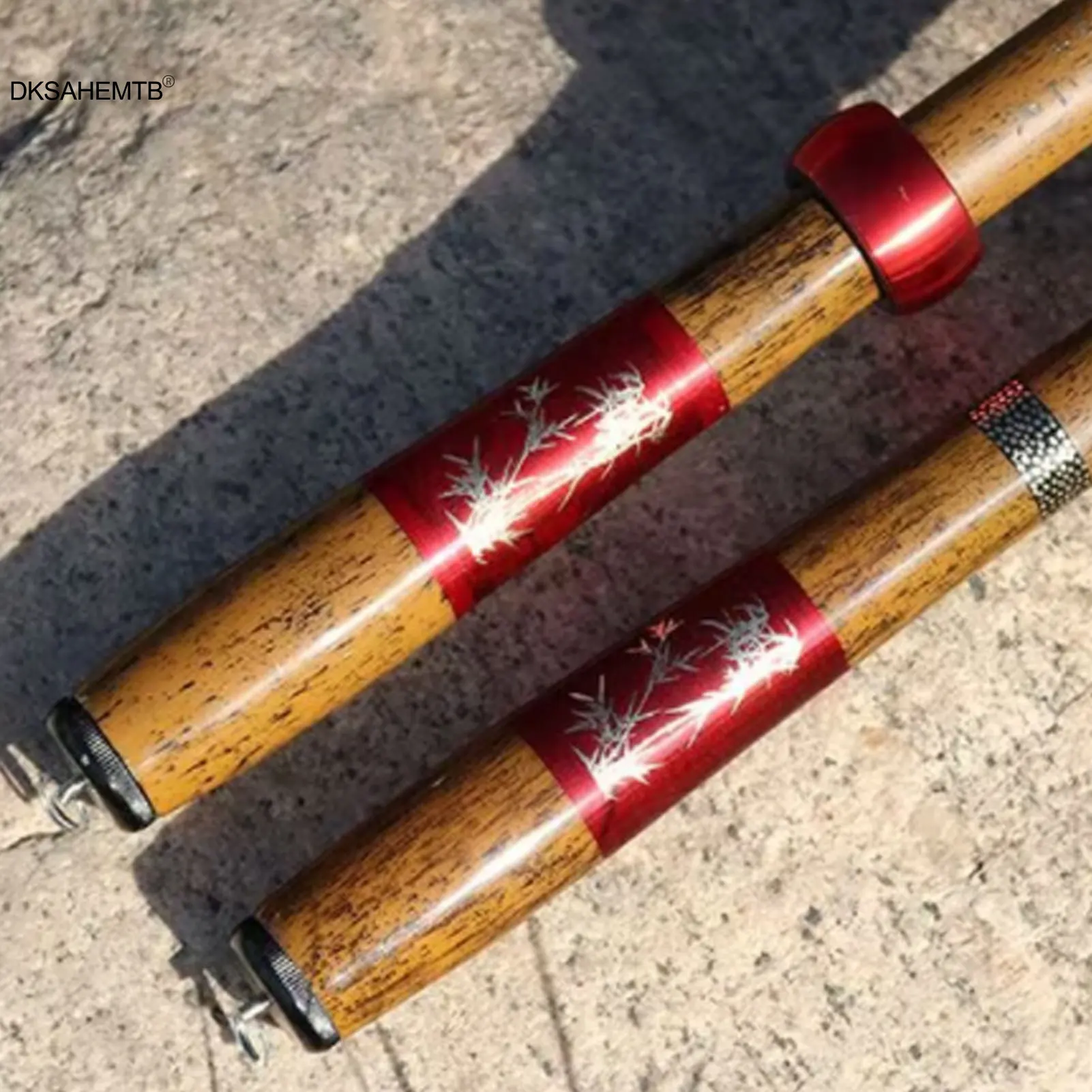 Caña de pescar portátil de sección corta, accesorio de mano de posicionamiento 19, carbono ajustable, ultraligero, bolsillo duro - imagen 5