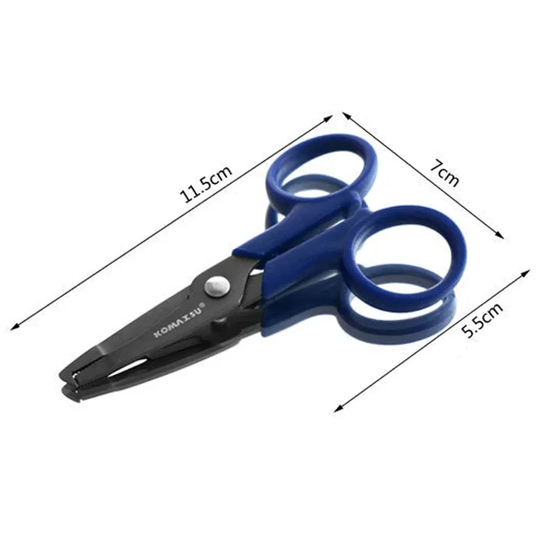 ZYZ tijeras de pesca multifuncionales, alicates de pesca portátiles ultraligeros de acero inoxidable Chapado en titanio, herramienta de aparejos - imagen 5