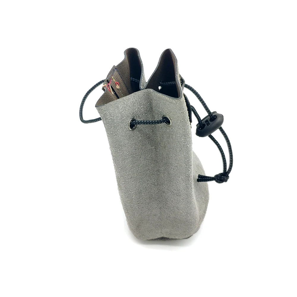 Bolsa portátil de bolas de acero para tirachinas – microfibra