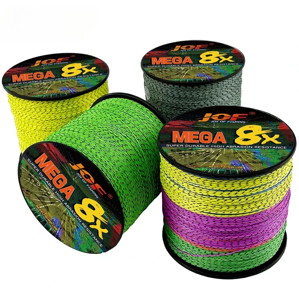 1000/500/300/100M 8 hebras Japón súper fuerte hilo de pescar de PE trenzado 8x hilo trenzado multifilamento 18/22/31/39/43/52/61/78LB - imagen 5