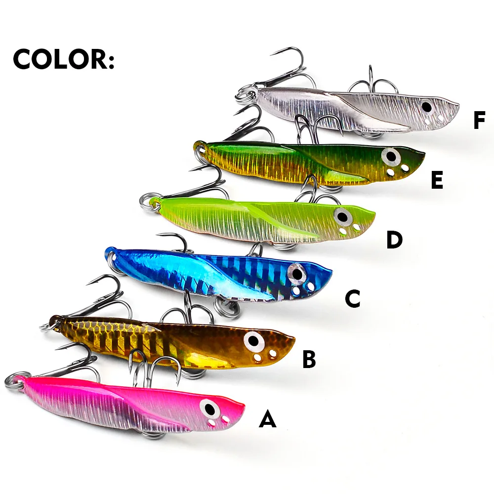 Cuchara giratoria de Metal, señuelo de pesca de trucha, cebo duro de lentejuelas, cebo Artificial de ruido, 1 unidad - imagen 4