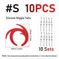 10pcs red S