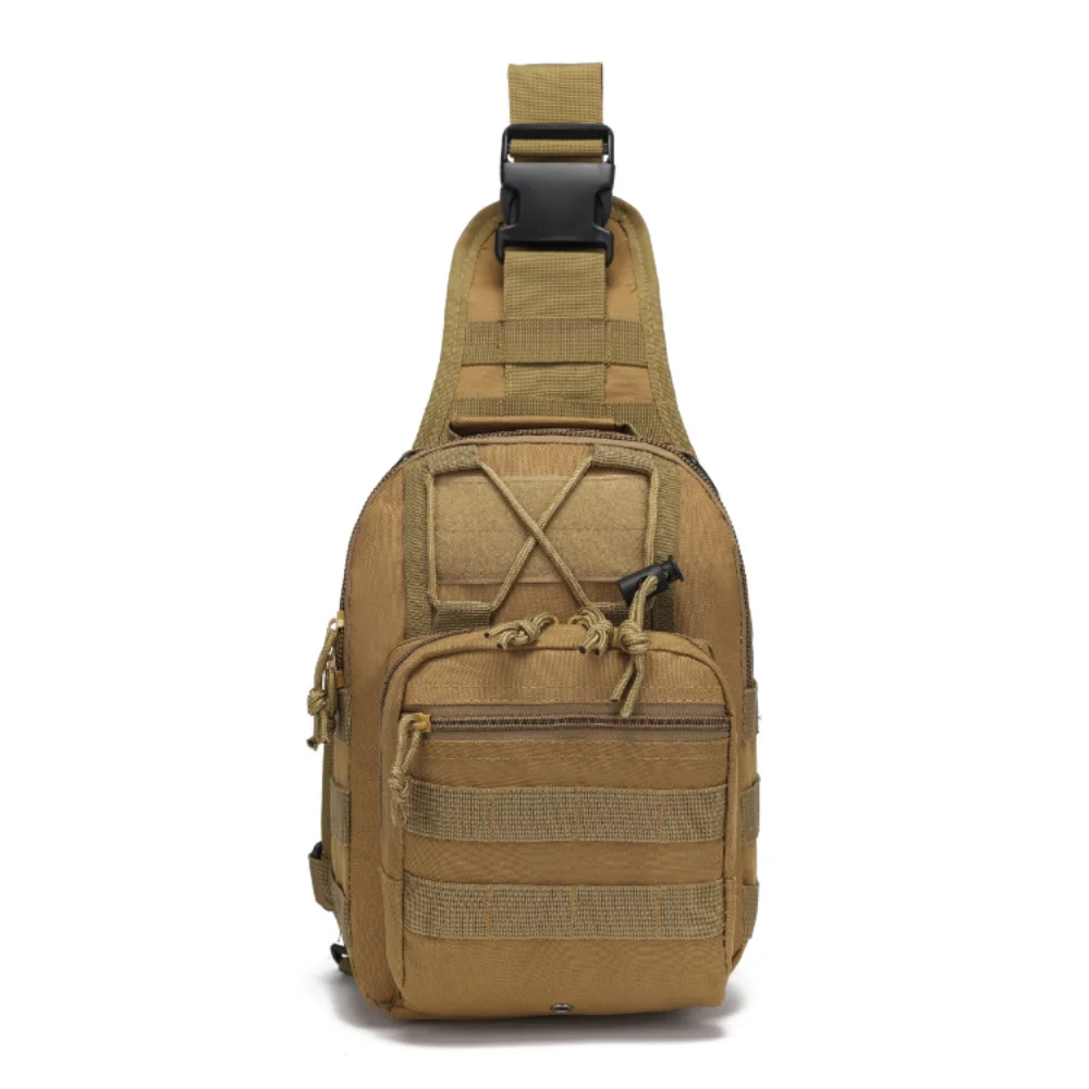 Bolso de hombro táctico militar para hombre, mochila de nailon para senderismo, caza al aire libre, Camping, pesca, Molle, Trekking, mochila de pecho - imagen 2