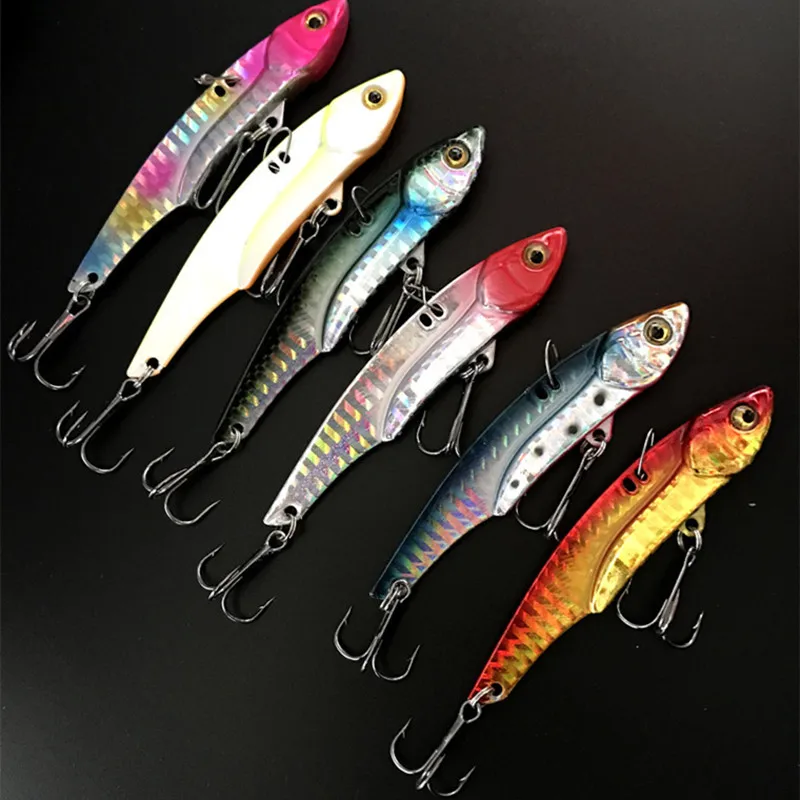 Señuelo de pesca Artificial, simulación VIB, serie japonesa, vibración, 15g, 25g, 35g, aparejos de Metal fundido a tierra, 1 pieza, oferta - imagen 2