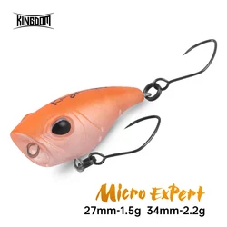 Kingdom Micro Expert Popper flotante — Señuelo superficie para lubina