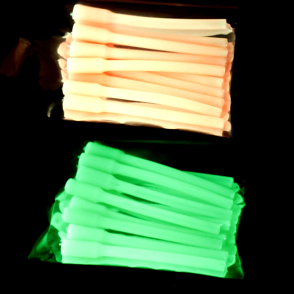 10 Uds. Tubos de sedal de pesca brillantes, fundas de silicona para evitar enredos y fundas de protección sublínea antimordeduras subacuáticas - imagen 5