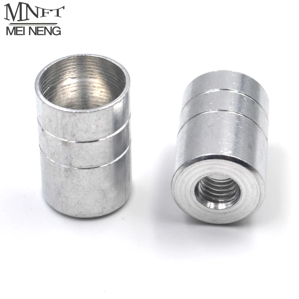 MNFT caña de pescar convertida en cabeza de red de inmersión, adaptador de tornillo M8, juntas de conector, aparejos de pesca de 16MM de diámetro interior, 2 uds. - imagen 2