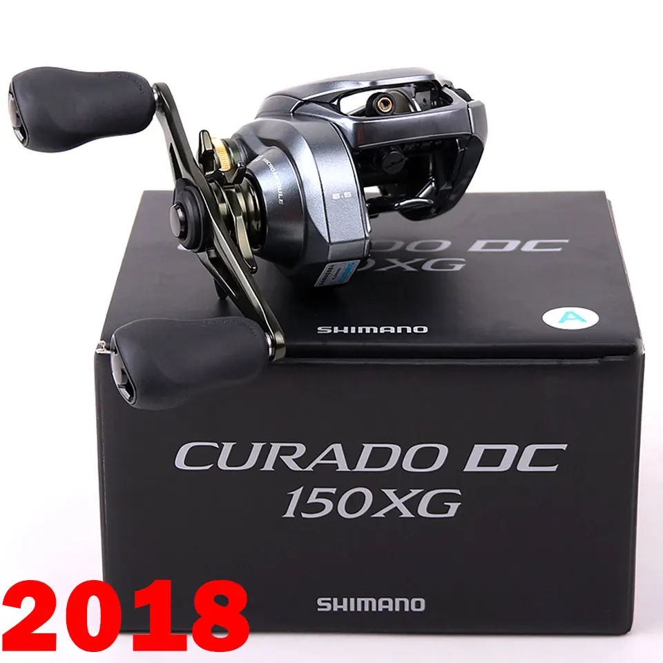 SHIMANO-carrete de pesca CURADO DC, accesorio para Baitcasting, 6,2: 1/7, 4:1/8,5: 1 6 + 1BB 5KG, fuerza de potencia, cuerpo, luz suave - imagen 4
