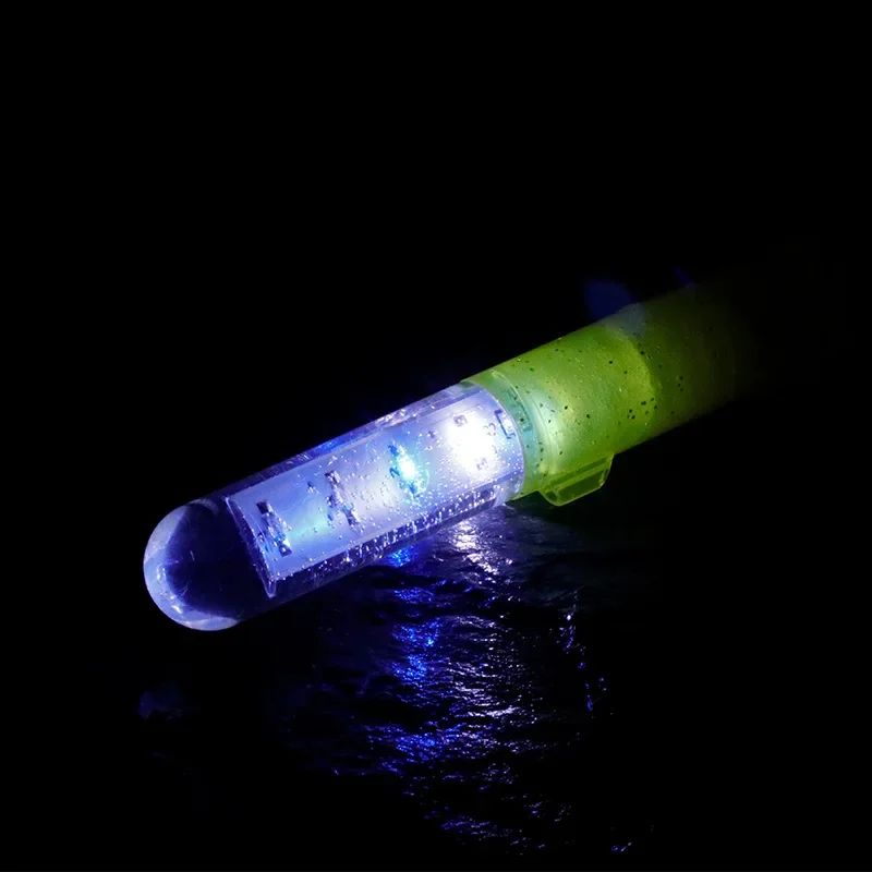 Trampa de Señuelos de Pesca LED de Color, lámpara de recogida de peces, luminiscencia de electrones, lámpara de pesca subacuática, accesorios de pesca Lam - imagen 3