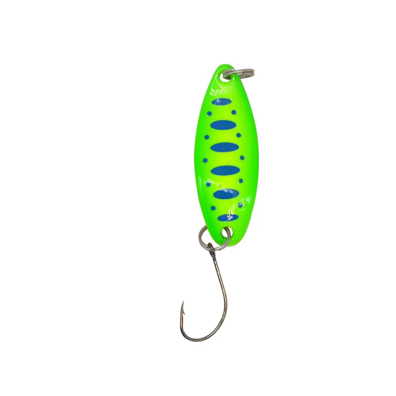 5 unids/lote 3,5g señuelo cuchara de Pesca cebo de natación Isca Artificial señuelo de trucha Pesca Leurre Truite cucharas - imagen 5