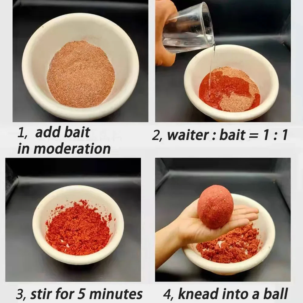 Cebo Natural procesado, 100g, 310g, sabor a comida de pesca, cebo atrayente, aditivo, alimento aromático para carpa, crucian, bagre, señuelo - imagen 3