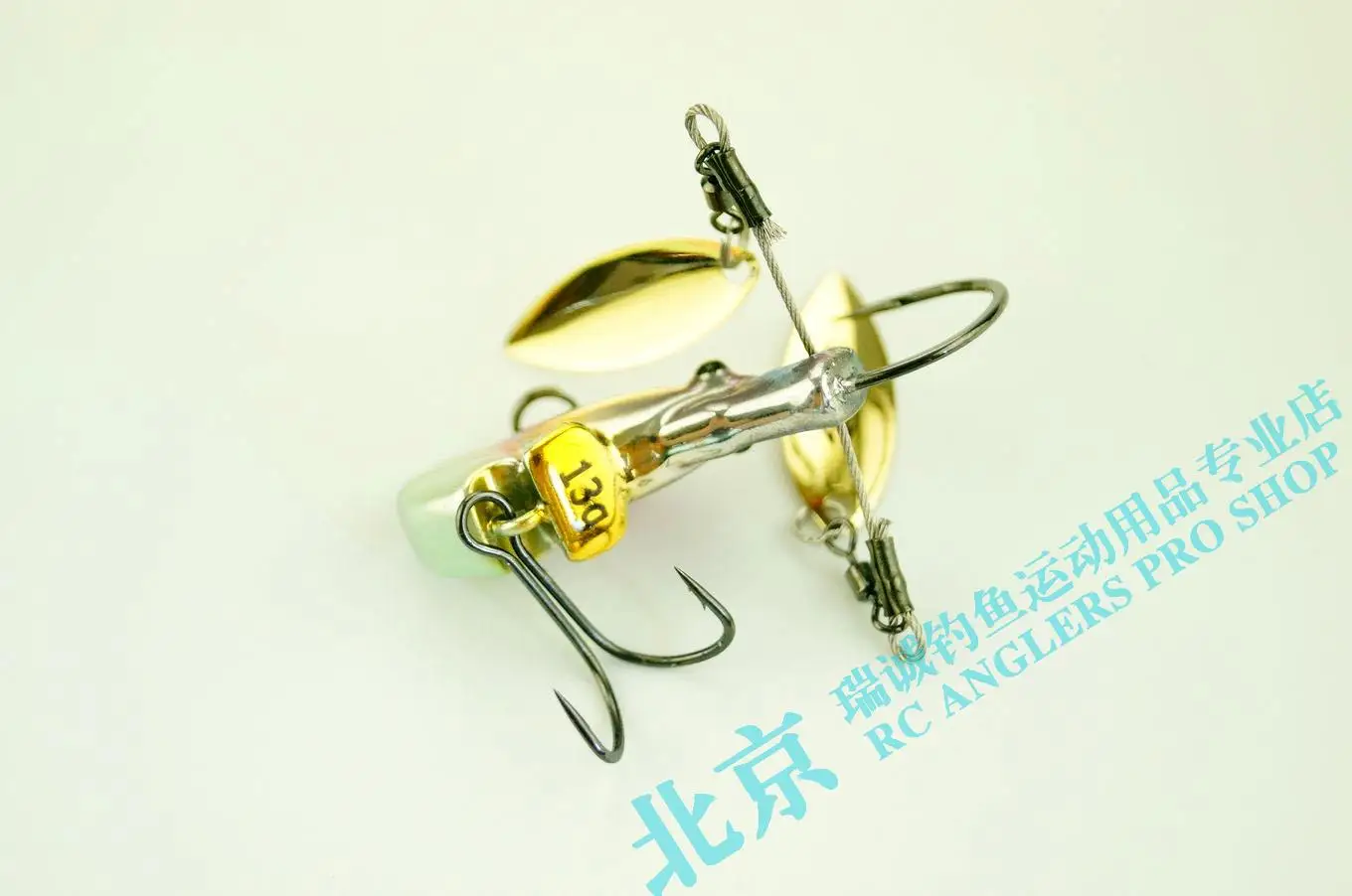 Imakatsu Metal Craw Spin Metal VIB 13g Perch Tipping - imagen 2