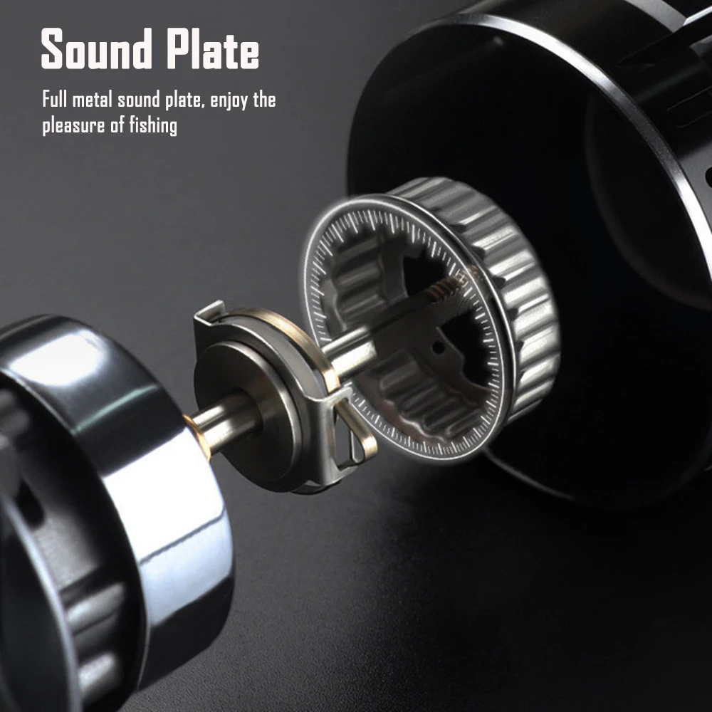 VWVIVIDWORLD, alta calidad, carretes de pesca de aleación, carrete de aleación, brazo de aleación, 6,2: 1 de alta velocidad, carrete de fundición, carrete giratorio, carrete de Baitcasting - imagen 5