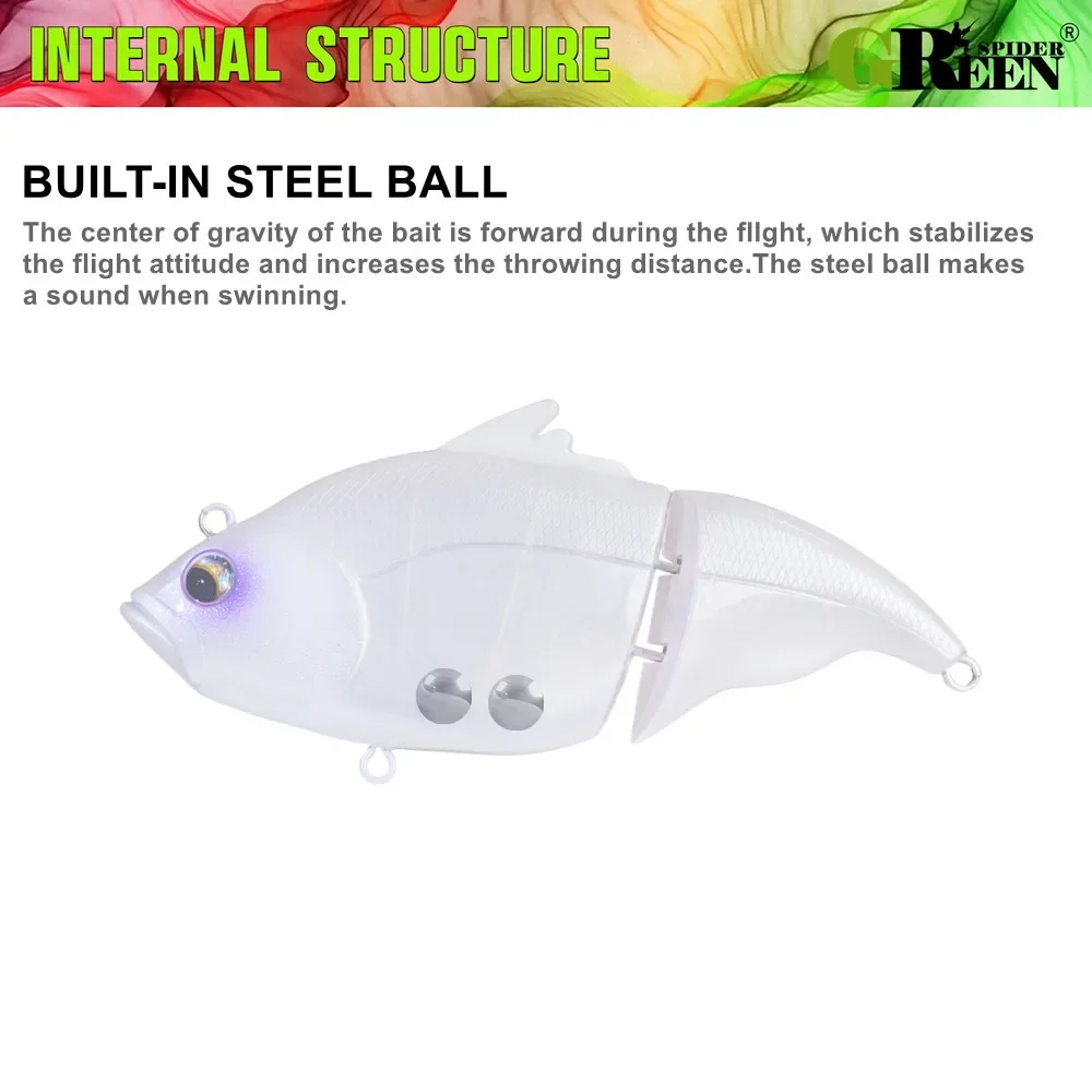 Wobbler sinking 115mm para lubina – 45,5g - imagen 5