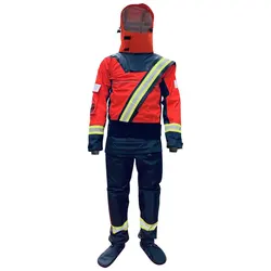 Traje seco kayak pesca alta visibilidad para hombre - impermeable