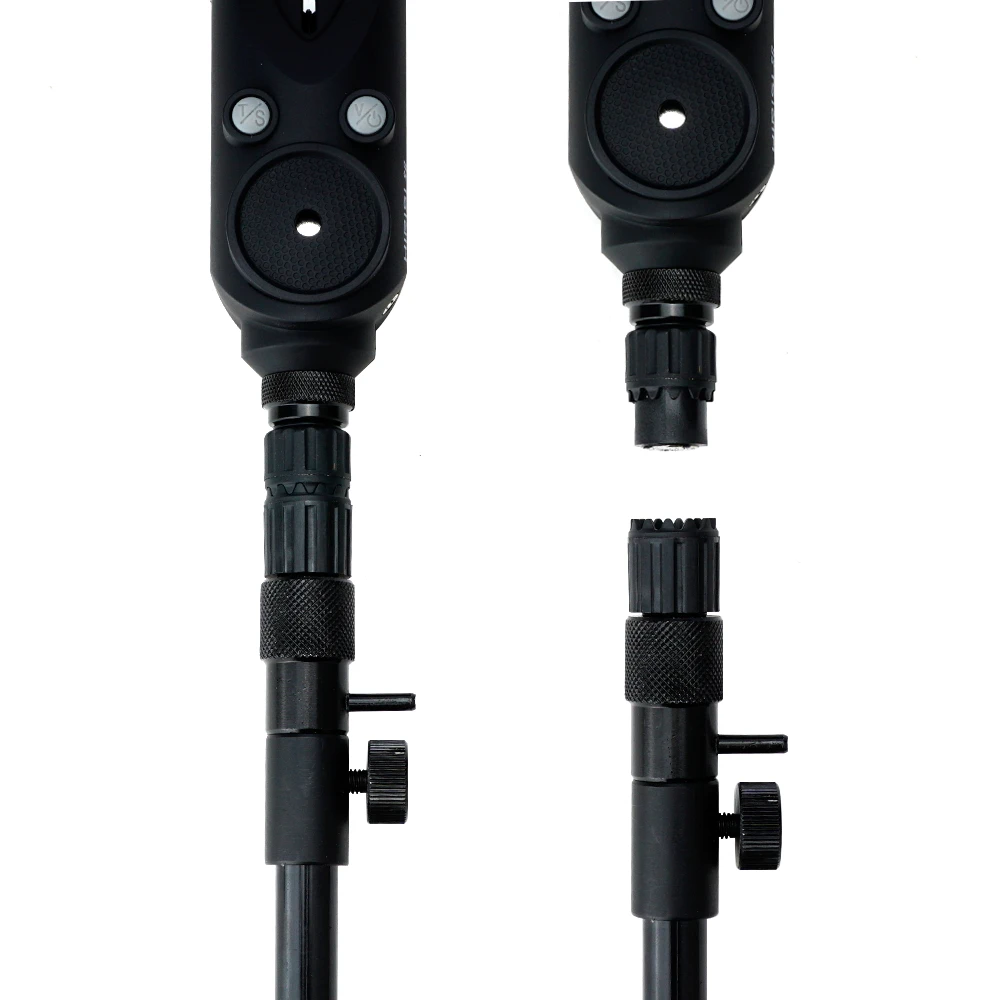 Hirisi pesca de carpa conector de cambio rápido adaptador de pesca de carpa plásticos AQ214 para alarmas de pesca caña Pod aparejos de pesca - imagen 3