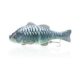 Swimbait articulado 3 secciones – Hundimiento lento para lubina y lucio