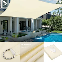Toldo impermeable con protección solar para exteriores Vela de sombra