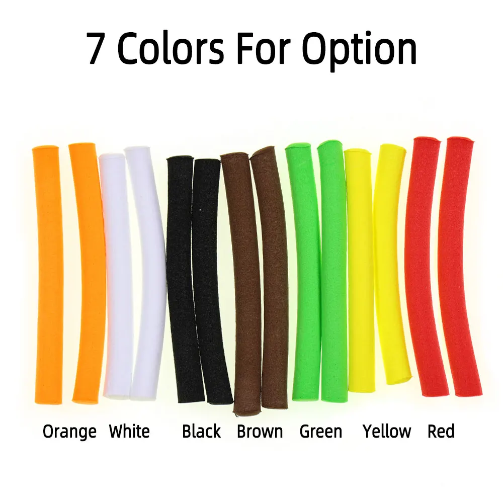 12 unids/pack terrestre atado de moscas paracaídas poste de espuma cilindro para Boobie mosca seca atado estimulador hierba tolva escarabajo araña mosca - imagen 4