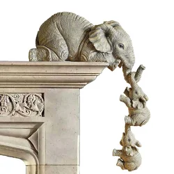 Figura elefante en resina - Decoración náutica para el hogar y salón