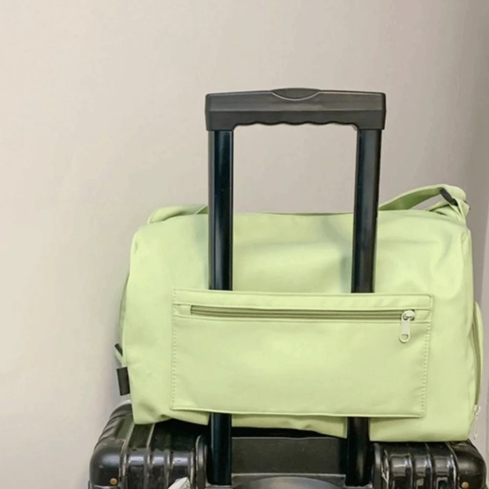 Bolsa de viaje de gran capacidad a la moda, bolsa de equipaje de viaje de negocios de mano, bolsa de mensajero deportiva impermeable para hombre