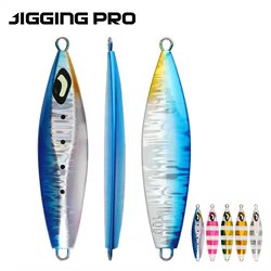 JIGGING PRO-señuelo de Jigging lento, diseño japonés, ala de Stinger en el océano, plantilla de Metal de aguas profundas, aparejos de pesca de agua salada, 300g