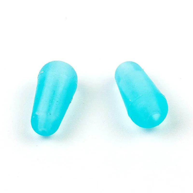 Venta al por mayor, 1000 Uds., Gel de sílice de frijol antienvuelto, conector de Pesca giratorio, accesorios de anillo de ocho caracteres, aparejos de Pesca - imagen 2