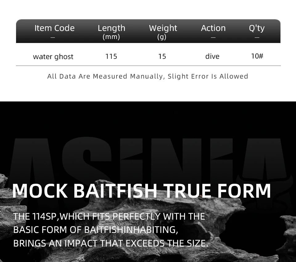 Experimente la mejor aventura submarina con el pez fantasma de ASINIA Agua