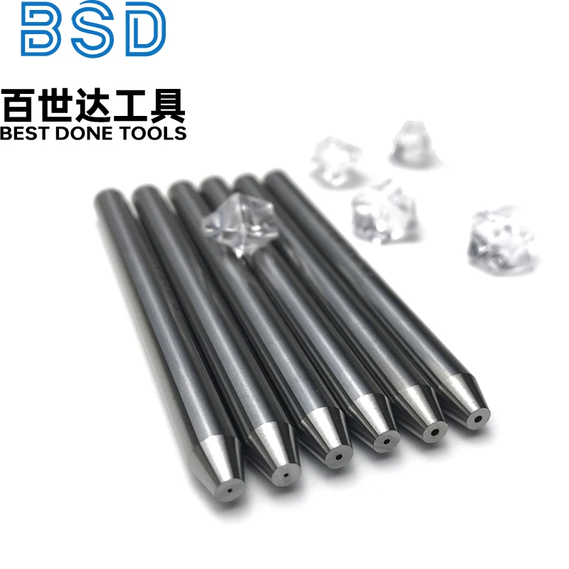 Boquilla de chorro de agua de tubo de enfoque de chorro de agua de aleación de alta dureza de carburo 8,0*1,02*76,2mm