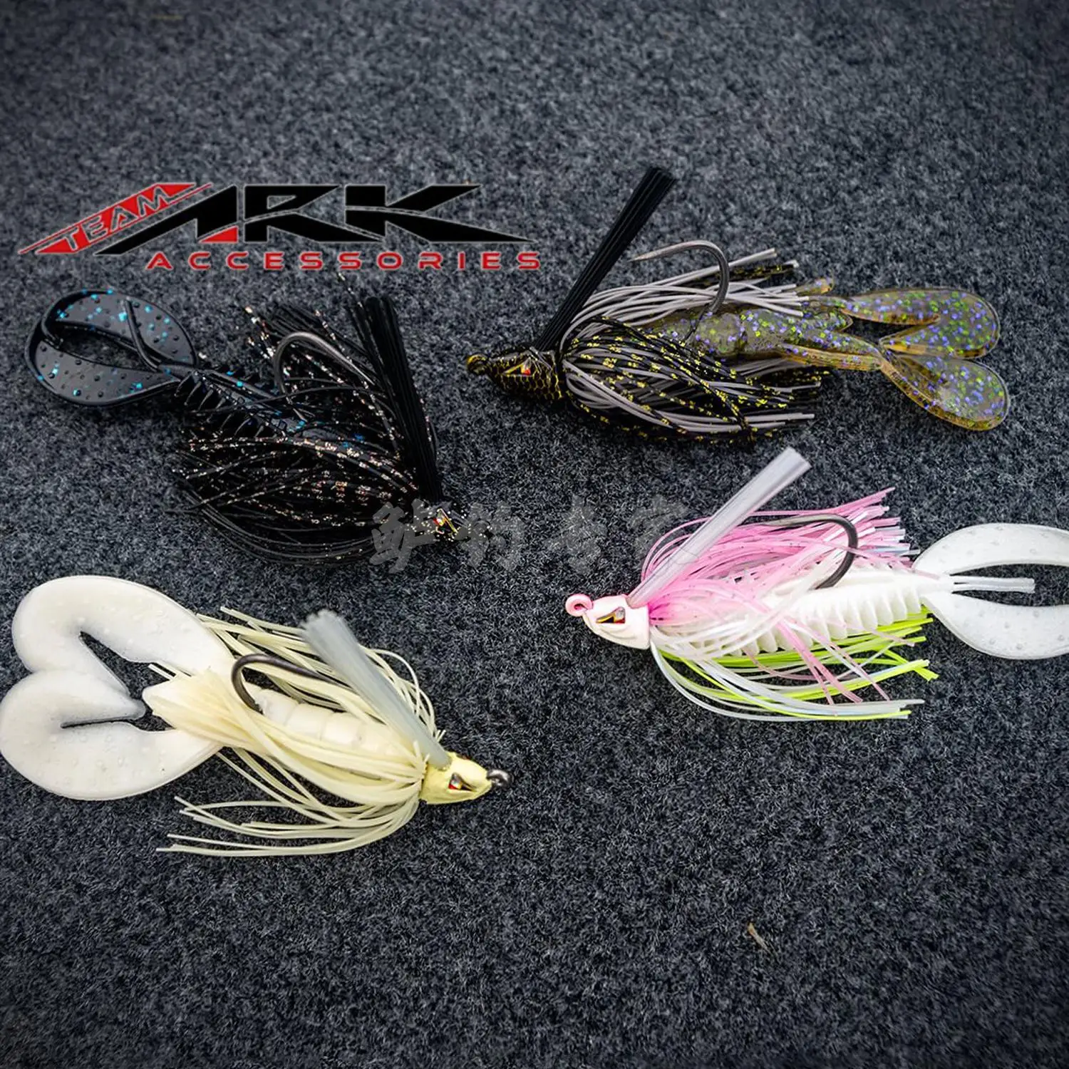American ARK nuevo diseño de LOGAN WES, cebo Luya con anzuelo personalizado con cabeza de serpiente SWIM JIG - imagen 5