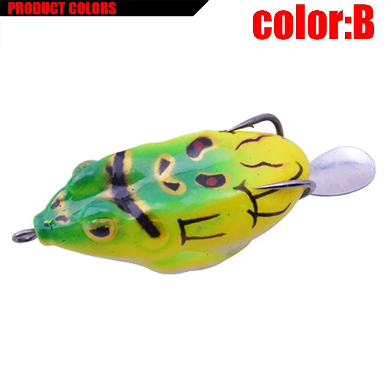 Cebos blandos realistas, 8cm, 10,5g, señuelos de Inteligencia de rana de salto pequeño, cebo de silicona para basura, Wobblers, aparejos de pesca Crankbait, 1 ud. - imagen 5