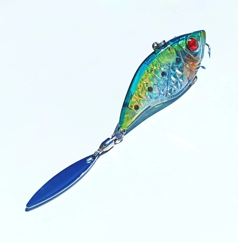 Señuelo de plástico duro VIB, anzuelo de pesca afilado, lubina, caballa, pargo, corvina amarilla, nuevo, 15G, 21g, 28G - imagen 4