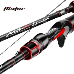 Caña spinning carbono Histar – Alta resistencia, acción media-rápida