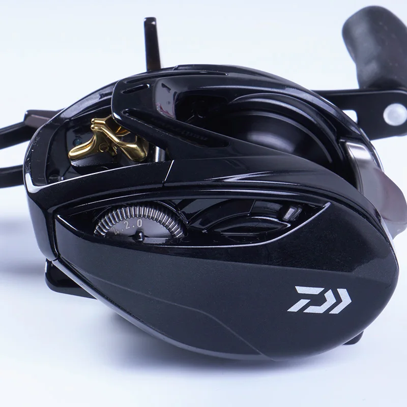 Daiwa-carrete de pesca de lubina Morethan, accesorio de pesca de agua dulce súper largo fundido, relación 7,1: 1, engranaje 8,6: 1, rodamiento 12/1, carrete de Baitcasting - imagen 3