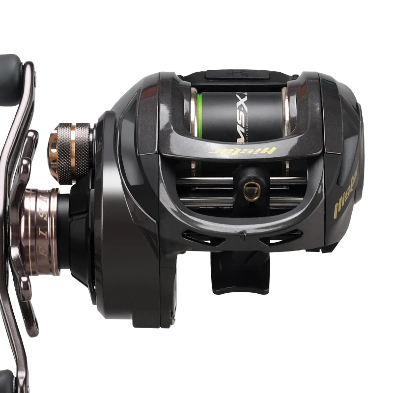 HISTAR MAX V carrete de pesca ligero cuerpo aluminio freno magnético - imagen 2