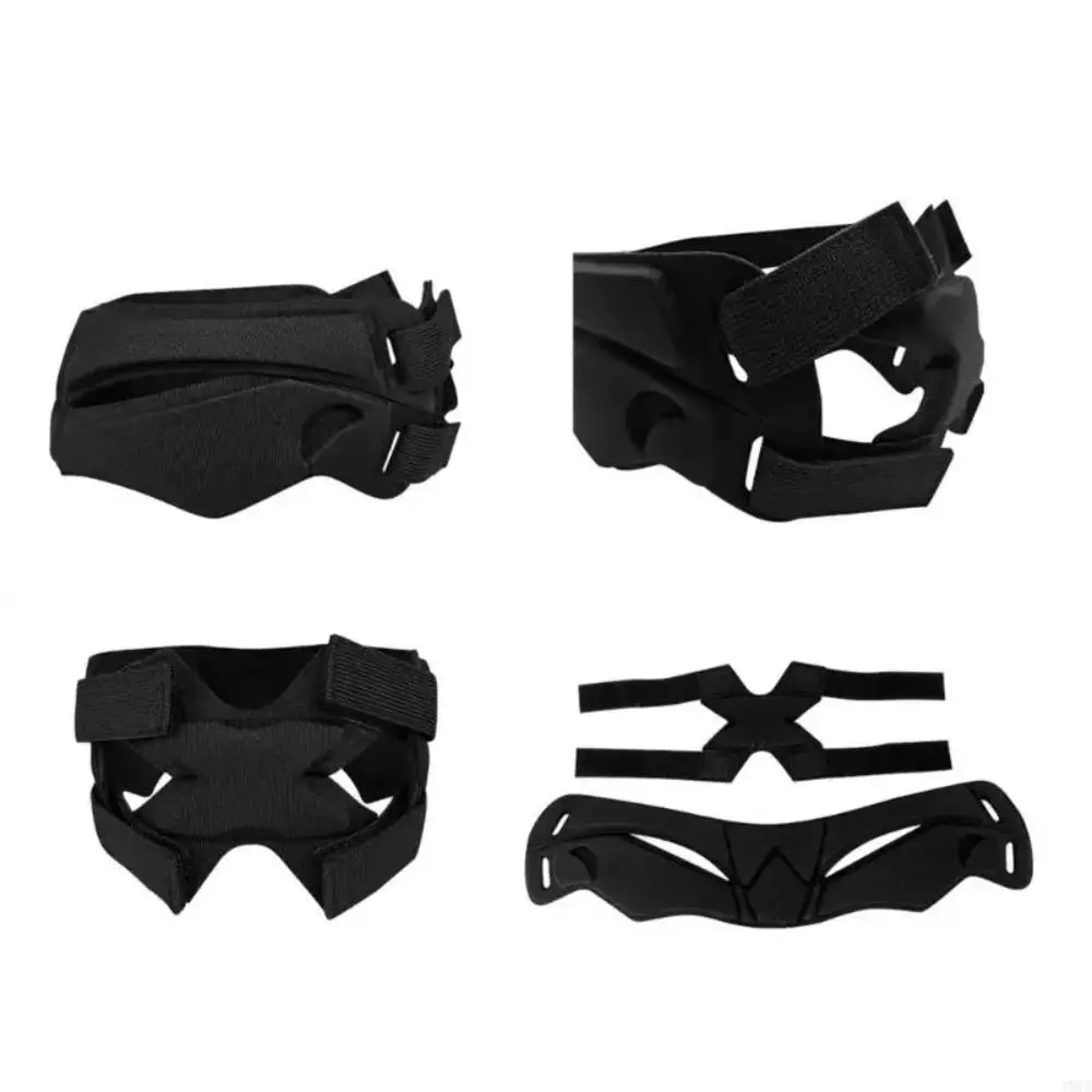 Casco protector de fútbol ajustable, casco de portero anticolisión transpirable, Protector de cabeza con absorción de impacto, Protector de cabeza de esquí - imagen 5