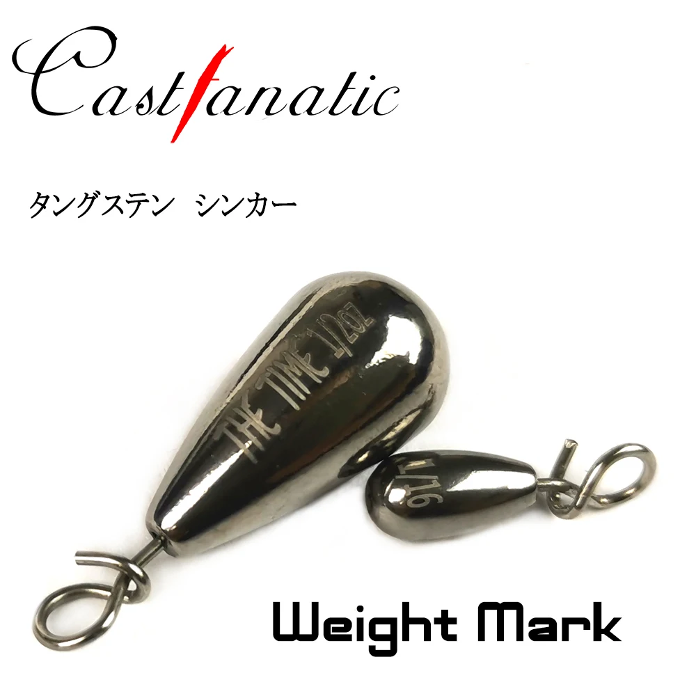 Castfanatic 1,8g-21g pesas de tiro de gota plomos gancho conector línea pesca peso plomo para accesorios de pesca de lubina - imagen 3