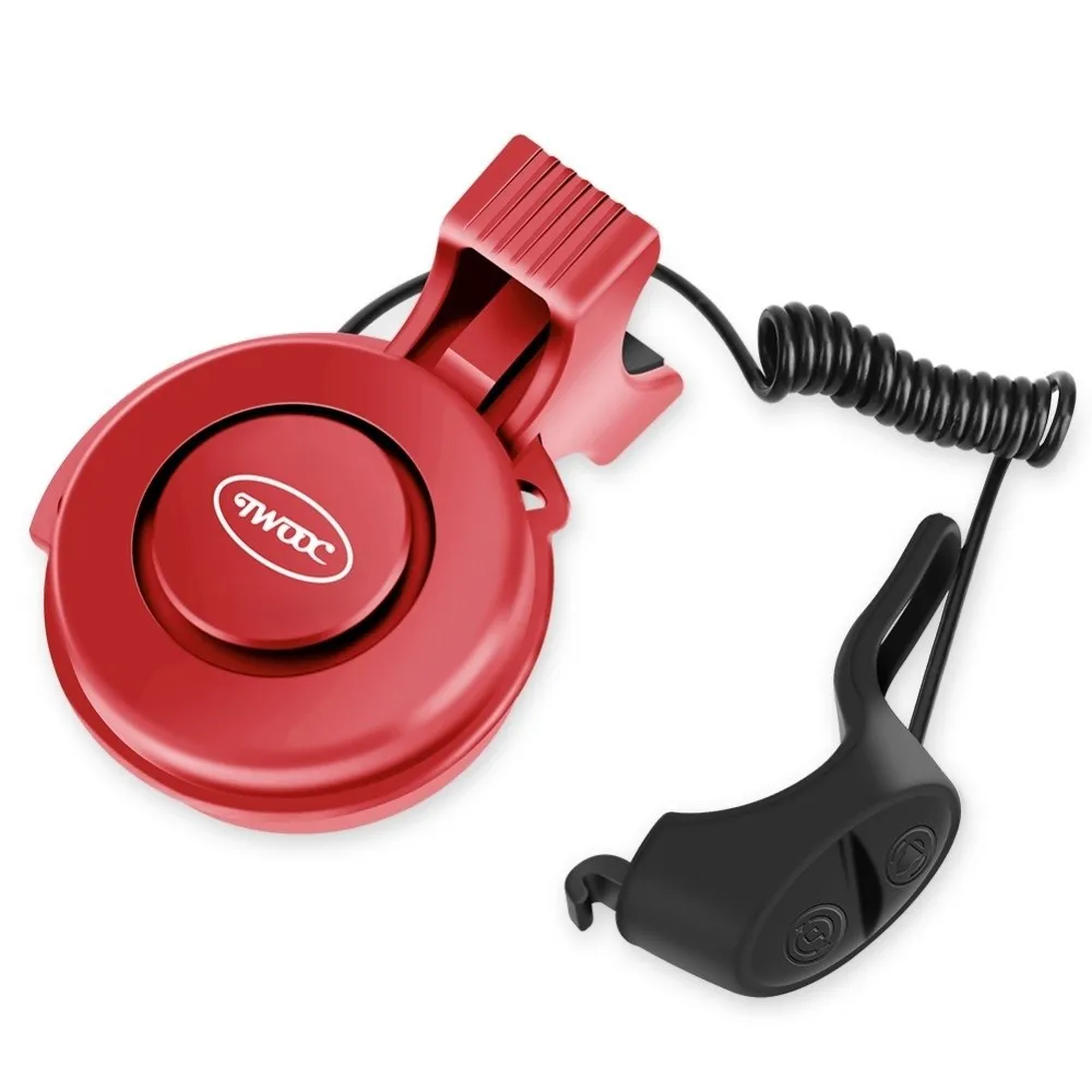 Bocina de bicicleta resistente al agua, recargable por USB, timbre de bicicleta ruidoso de 120dB, 4 modos de sonido, bocina de manillar para MTB, bicicleta de carretera y Scooter