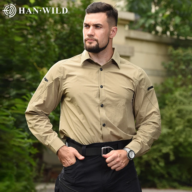 Camisas tácticas impermeables para hombre, conjuntos de uniforme de combate, traje de entrenamiento informal, Ropa de Trabajo al aire libre, camisas de trabajo y senderismo, pantalones, 2 uds. - imagen 5