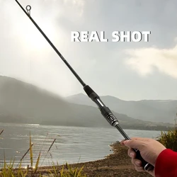 Caña de pescar súper ligera y sensible, caña de pescar de mar hueca L de fibra de carbono ultraligera