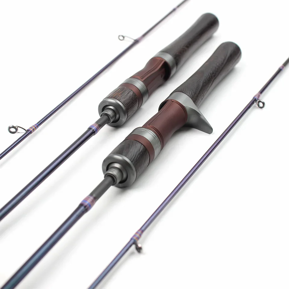 Caña de pescar de trucha seccional, ligera, para lanzamiento prolongado, Universal para varias aguas, portátil y lista para viajes para pesca con caña al aire libre - imagen 4