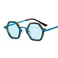 Brown Stripe-Blue