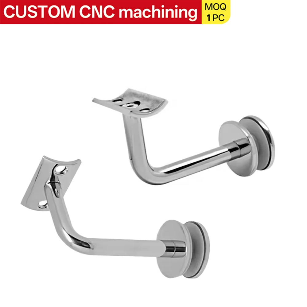 Soportes para Pasamanos de Acero Inoxidable – Herrajes de Escalera y Balcón