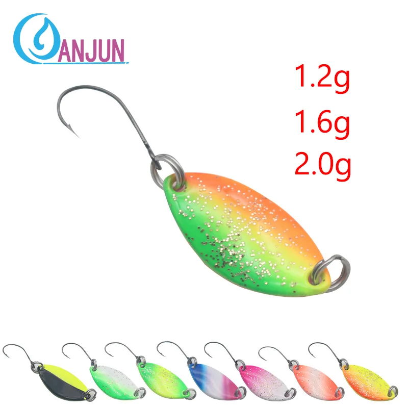 Spinners Stream UL – Señuelo colorido para lubina, trucha y lucio