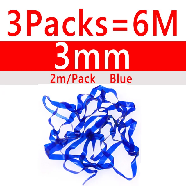 3packs 3mm Blue